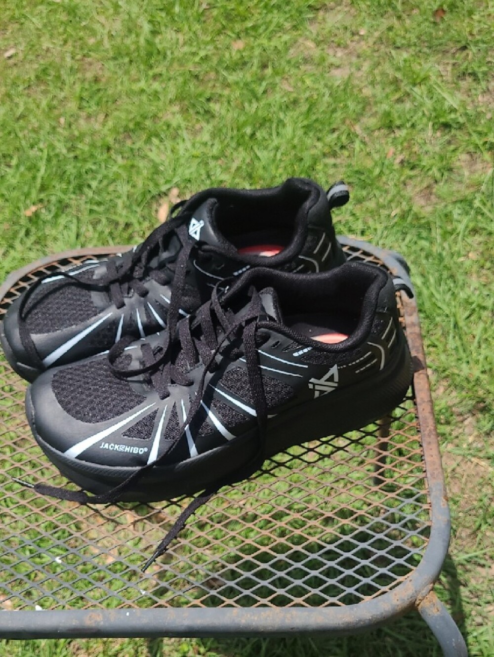 JACKSHIBO Wide Toe Box  for Men Cushioned Zero Drop Platform Sneakers Size 9.5 - Picture 9 of 13